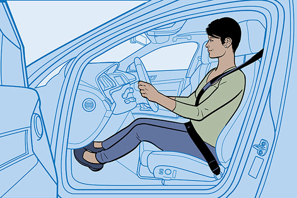 The Impact of Driving Posture on Long-Term Health and Safety