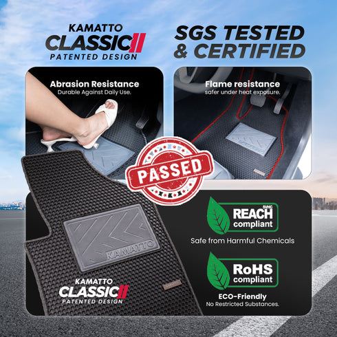 Kamatto Classic BMW 3 Series E36 4 Door (1990-2000) Car Floor Mat and Carpet