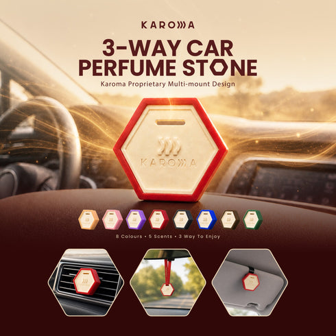 Karoma Premium Stone Car Perfume & Air Freshener