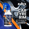 KAXX Car Tyre Rim Cleaner 300ml | Removes Rust & Brake Dust | Colour Changing Formula, Deep Clean