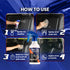 KAXX Car Leather Coating 300ml | UV Protection, Stain Resistant | Restore Shine & Condition