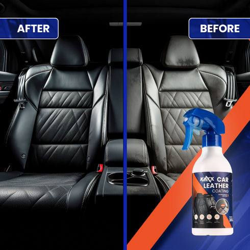 KAXX Car Leather Coating 300ml | UV Protection, Stain Resistant | Restore Shine & Condition