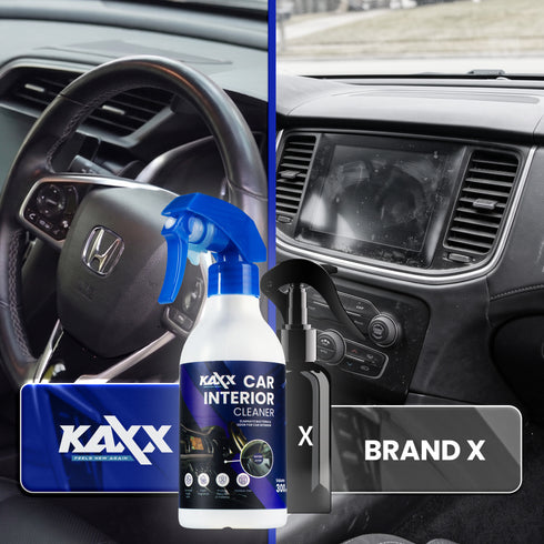 KAXX Car Interior Cleaner 300ml | Removes Stains & Odor | Anti-Bacteria, Fresh Finish, Residue-Free
