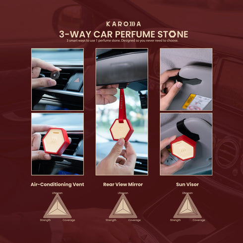 Karoma Premium Stone Car Perfume & Air Freshener