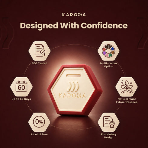 Karoma Premium Stone Car Perfume & Air Freshener