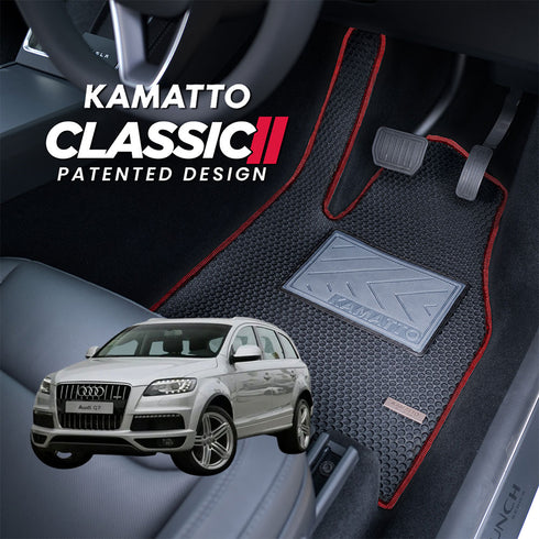 Kamatto Classic Audi Q7 5 Seater (2008-2015) Car Floor Mat and Carpet