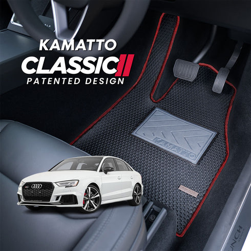 Kamatto Classic Audi RS3 Sedan (2015-2020) Car Floor Mat and Carpet