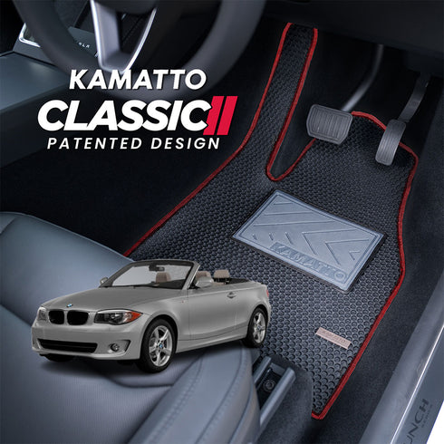 Kamatto Classic BMW 1 Series Convertible E88 (2004-2013) Car Floor Mat and Carpet