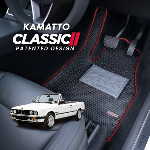 Kamatto Classic BMW 3 Series E30 Convertible (1982-1994) Car Floor Mat and Carpet