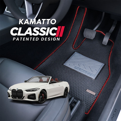 Kamatto Classic BMW 4 Series Convertible G23 (2020-Present) Car Floor Mat and Carpet