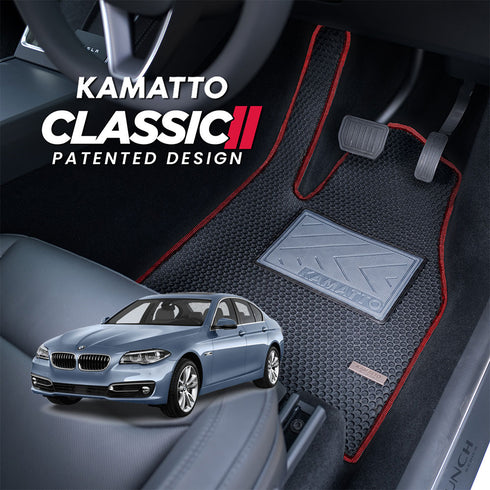 Kamatto Classic BMW 5 Series Sedan F10 Pre-Facelift (2010-2013) Car Floor Mat and Carpet