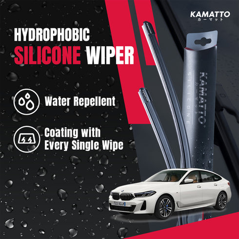 Kamatto Wiper BMW 6 Series GT G32 (2018-Present) Hydrophobic Silicone Water Repelling Coating