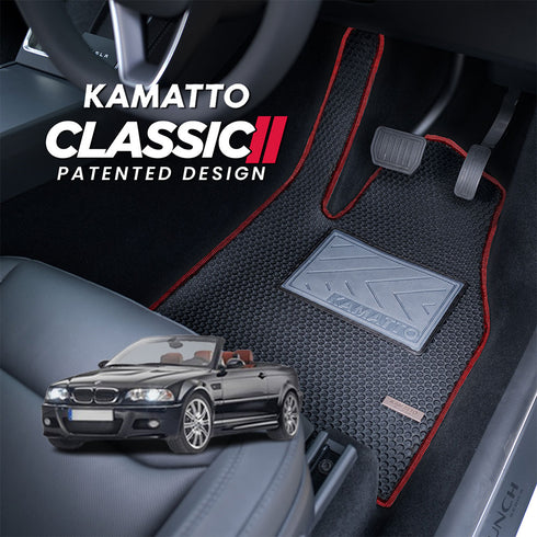Kamatto Classic BMW M3 Convertible E46 (2002-2006) Car Floor Mat and Carpet