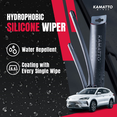 Kamatto Wiper BYD Sealion 6 DM-i (2025-Present) Hydrophobic Silicone Water Repelling Coating