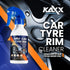 KAXX 9 in 1 Full Car Detailing Combo | pH Neutral Car Shampoo | Watermark Removers | Interior & Exterior Coating Protect