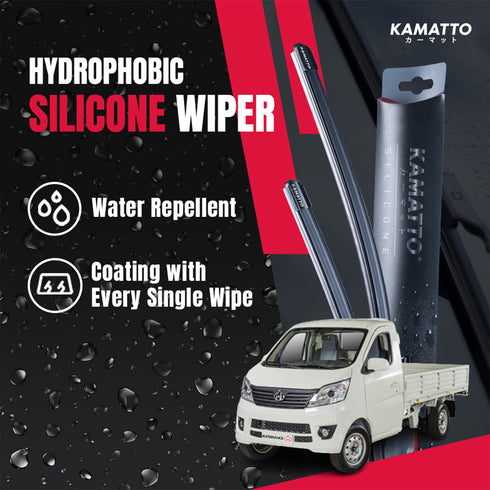 Kamatto Wiper Chana Era Star II Truck (2012-Present) Hydrophobic Silicone Water Repelling Coating