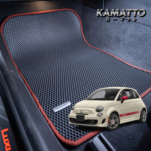 Kamatto Classic Fiat 500 Abarth 595 (2007-Present) Car Floor Mat and Carpet