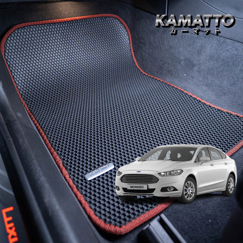 Kamatto Classic Ford Mondeo 4th Gen CD391 Sedan (2014-2022) Car Floor Mat and Carpet