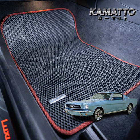 Kamatto Classic Ford Mustang Fastback LHD (1965-1967) Car Floor Mat and Carpet