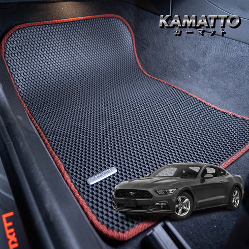 Kamatto Classic Ford Mustang S550 With Subwoofer (2016-Present) Car Floor Mat and Carpet