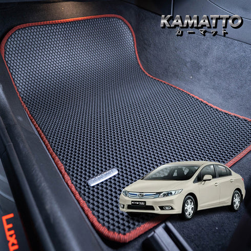 Kamatto Classic Honda Civic Hybrid FB (2011-2016) Car Floor Mat and Carpet