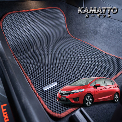 Kamatto Classic Honda Fit / Jazz MK3 Hybrid (2017-Present) Car Floor Mat and Carpet