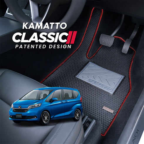 Kamatto Classic Honda Freed Hybrid 6 Seater (2020-Present) Car Floor Mat and Carpet