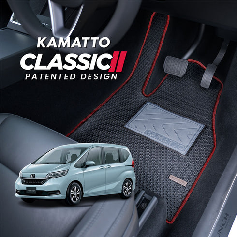 Kamatto Classic Honda Freed Non Hybrid 7 Seater (2016-2024) Car Floor Mat and Carpet