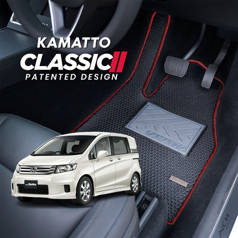 Kamatto Classic Honda Freed Spike Hybrid 5-Seater (2010-2016) Car Floor Mat and Carpet