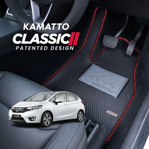 Kamatto Classic Honda Fit / Jazz MK3 Manual (2014-2020) Car Floor Mat and Carpet