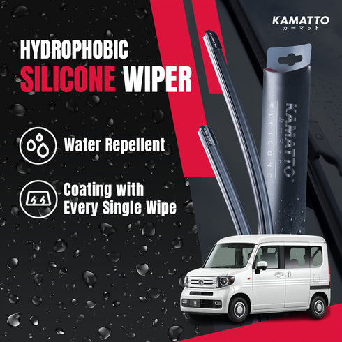 Kamatto Wiper Honda N-Van (2018-Present) Hydrophobic Silicone Water Repelling Coating