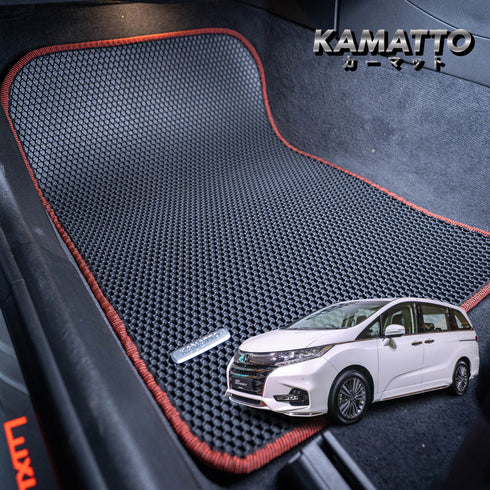 Kamatto Classic Honda Odyssey RC1 7-Seater Facelift (2017-Present) Car Floor Mat and Carpet