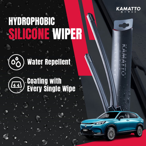 Kamatto Wiper Honda e:N1 EV (2025-Present) Hydrophobic Silicone Water Repelling Coating