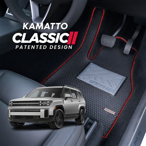 Kamatto Classic Hyundai Santa Fe MX5 Hybrid 7-Seater (2024-Present) Car Floor Mat and Carpet