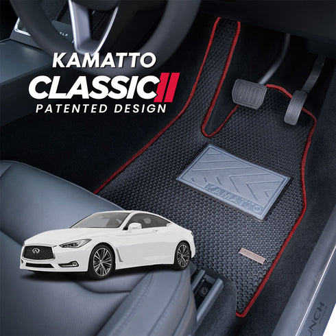 Kamatto Classic Infiniti Q60 V37 Coupe (2016-2022) Car Floor Mat and Carpet