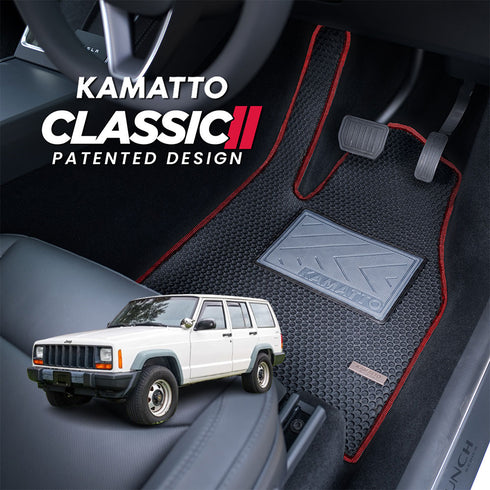 Kamatto Classic Jeep Cherokee 4-Door (XJ) (1984-2001) Car Floor Mat and Carpet
