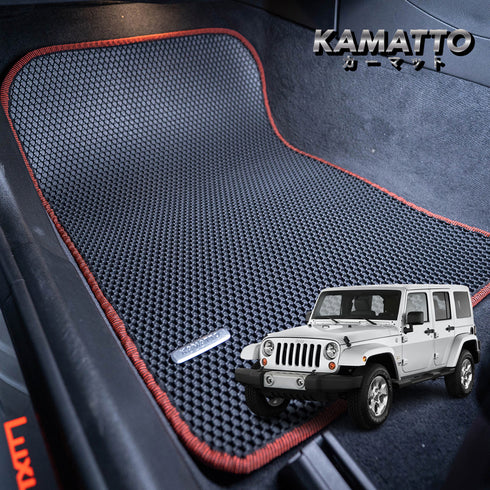 Kamatto Classic Jeep Wrangler JK 5-Door (2007-2018) Car Floor Mat and Carpet