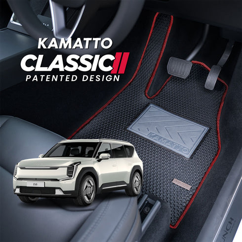Kamatto Classic Kia EV9 MV 6-Seater (2024-Present) Car Floor Mat and Carpet