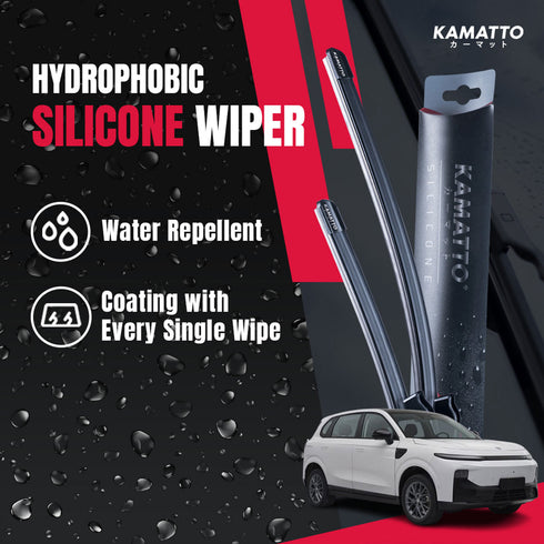 Kamatto Wiper Leapmotor B10 (2025-Present) Hydrophobic Silicone Water Repelling Coating