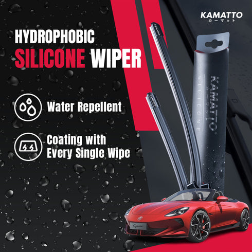 Kamatto Wiper MG Cyberster (2025-Present) Hydrophobic Silicone Water Repelling Coating