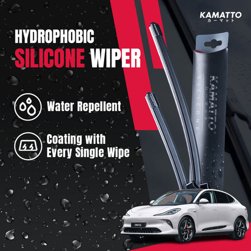 Kamatto Wiper MG IM6 EV S12L (2025-Present) Hydrophobic Silicone Water Repelling Coating