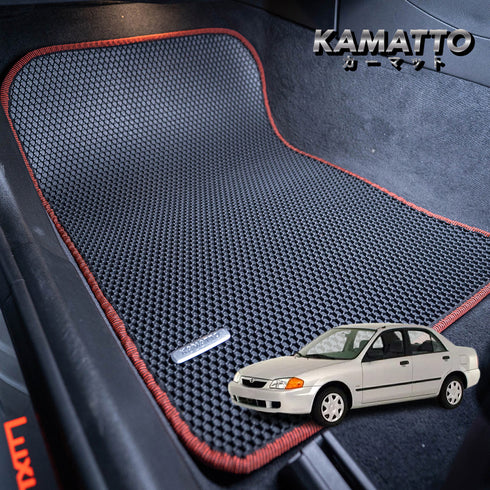 Kamatto Classic Mazda 323 Protege Sedan (1998-2003) Car Floor Mat and Carpet