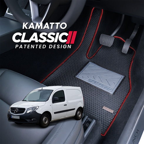 Kamatto Classic Mercedes Benz Citan W415 Panel Van (2012-2021) Car Floor Mat and Carpet