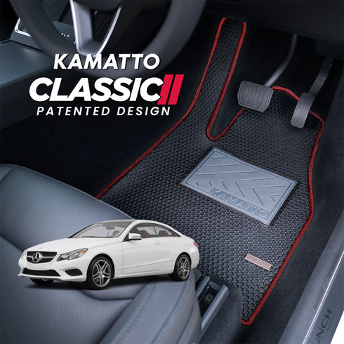 Kamatto Classic Mercedes Benz E-Class Coupe C207 Facelift (2013-2017) Car Floor Mat and Carpet