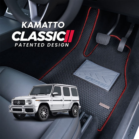 Kamatto Classic Mercedes Benz G-Class AMG G63 W463 (2019-2024) Car Floor Mat and Carpet