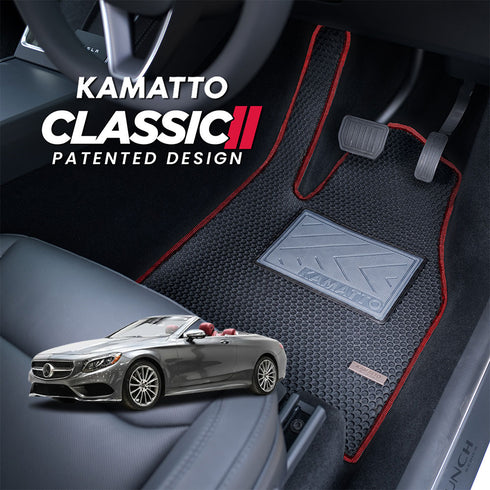 Kamatto Classic Mercedes Benz S-Class Cabriolet A217 (2015-2021) Car Floor Mat and Carpet