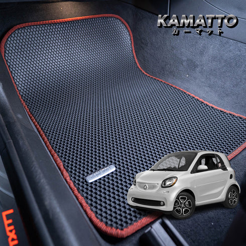 Kamatto Classic Mercedes Benz Smart Fortwo Hatchback (2015-2024) Car Floor Mat and Carpet