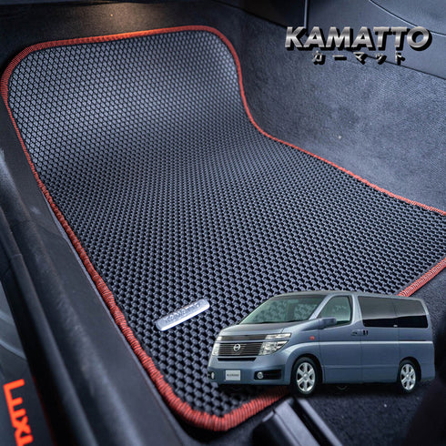 Kamatto Classic Nissan Elgrand E51 8 Seater (2002-2010) Car Floor Mat and Carpet