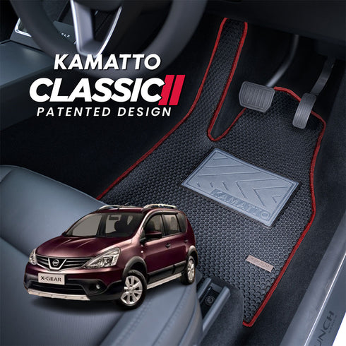 Kamatto Classic Nissan Livina X-Gear 5-Seater (2007-2018) Car Floor Mat and Carpet