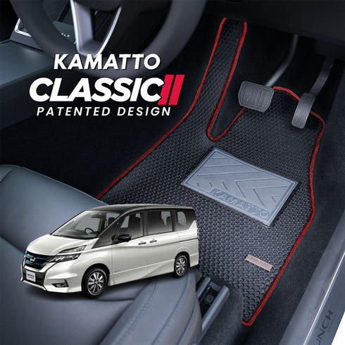 Kamatto Classic Nissan Serena C27 E-Power (2019-2024) Car Floor Mat and Carpet